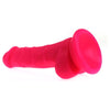 SensaPlay™ SP-100 Large Silicone Veined Dildo with Suction Base - Arousing Pink Pleasure for All Genders - Adult Naughty Store