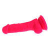 SensaPlay™ SP-100 Large Silicone Veined Dildo with Suction Base - Arousing Pink Pleasure for All Genders - Adult Naughty Store