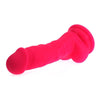 SensaPlay™ SP-100 Large Silicone Veined Dildo with Suction Base - Arousing Pink Pleasure for All Genders - Adult Naughty Store