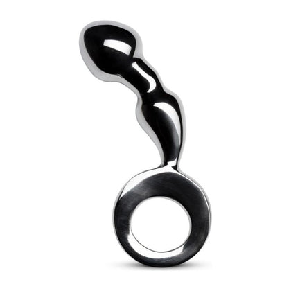 Introducing the Exquisite Pleasure: Drang Fun Metal Anal Plug Silver - Model DF-1001S for Unisex Anal Stimulation