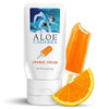 Aloe Cadabra Organic Flavored Lubricant Orange Cream 2.5 Oz for Intimate Play - Model 2024 - Unisex - Designed for Enhanced Sensation - Tantalising Orange Creamsicle Flavour - Adult Naughty Store