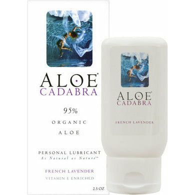 Aloe Cadabra Organic Lube Lavender 2.5 oz - Adult Naughty Store