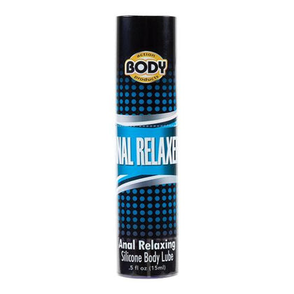 Body Action Anal Relaxer Silicone Lube 0.5 oz - Premium Silicone-based Formula for Relaxing Anal Pleasure (Model: ARSL-0.5)