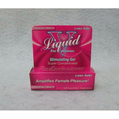 Body Action Liquid V For Women Pleasure Gel - Intensify Your Sensations with Model V1 - Clitoral Stimulation - Clear