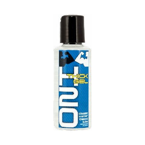 Elbow Grease H2O Thick Gel Lubricant 2.4 oz - Water-Based Lubricant for Enhanced Sensual Pleasure