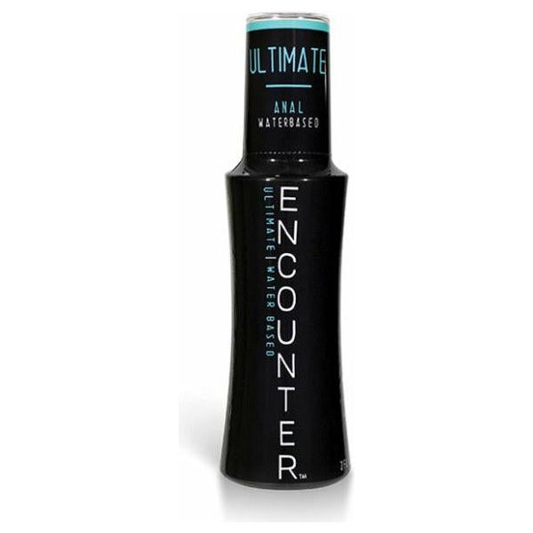 Ultimate Encounter Anal Lubricant 2.Oz - Model 2021 - Vegan Certified - Mint Infused - pH Balanced - Water Based - For Intense Anal Pleasure - Gender-Neutral - Soothing Mint Extract - Skin-Friendly - Clear