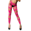 Beverly Hills Naughty Girl Pink O/S Crotchless Mesh Leggings/Top - Model NGSL-001 - Women's Intimate Apparel - Sensual Pleasure - One Size