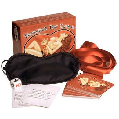 Bound By Love BDSM Kit - Ultimate Pleasure and Exploration Set for Couples - Model BBL-001 - Unisex - Full Body Restraints, Sensory Play, and Intimate Bondage - Black
