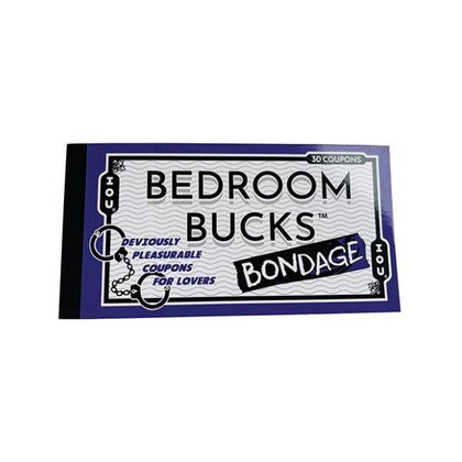 Ball and Chain Bedroom Bondage Bucks 30 Coupon Book - The Ultimate Pleasure Playbook for Couples