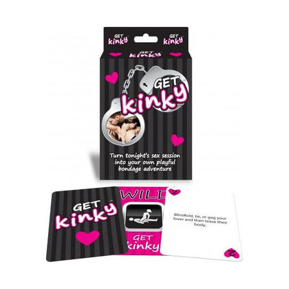 Introducing the Ball and Chain Get Kinky Card Game - The Ultimate Bondage Adventure for Couples
