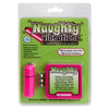 Naughty Vibrations Game with Bullet Vibrator - The Ultimate Pleasure Experience for Couples - Model NV-BUL-001 - Unleash Your Desires - Intense Stimulation - Waterproof - Rechargeable - Gender-Neutral - Pink