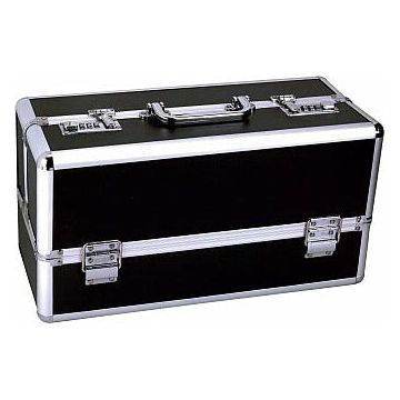 Introducing the LuxeLock™ Large Black Lockable Vibrator Case - The Ultimate Storage Solution for Your Intimate Pleasures