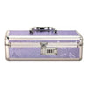 Introducing the Purple Lockable Vibrator Case - The Ultimate Storage Solution for Your Pleasure Essentials!