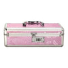 Introducing the Pink Lockable Vibrator Case - Small, the Ultimate Storage Solution for Your Pleasure Collection