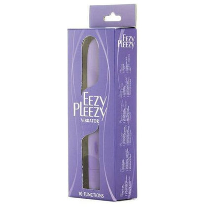 BMS Enterprises Powerbullet Eezy Pleezy 7in Vibe - The Ultimate Pleasure Experience for All Genders, Delighting Every Sensitive Spot in Vibrant Purple