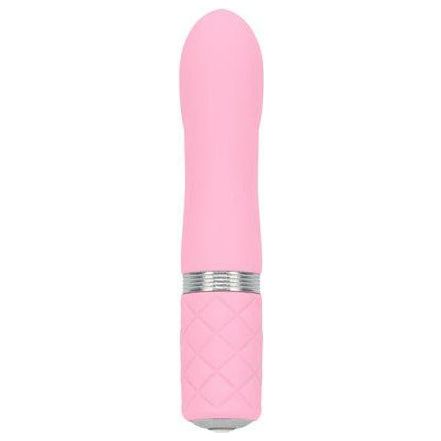 Pillow Talk Flirty Vibe with Swarovski Crystal Pink - Luxurious Rechargeable Silicone Clitoral Stimulator for Women