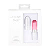 Pillow Talk Lusty Flickering Clitoral Massager - Crystal Pink, Model PT-LF01, for Women's Pleasure