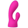 PalmPower PalmBliss 1 Silicone Head Massage Attachment - G-Spot and Clitoral Stimulation - Pink - Adult Naughty Store