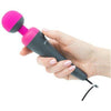BMS Enterprise Palm Power Plug & Play Fuchsia Pink Body Massager - Model PP-2021 - Intense Relaxation for All Genders - Full Body Pleasure Experience