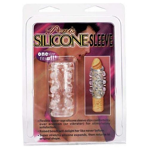 SensaFlex™ 3000 Silicone Penis Sleeve with Raised Nodules - The Ultimate Pleasure Enhancer for Him and Her