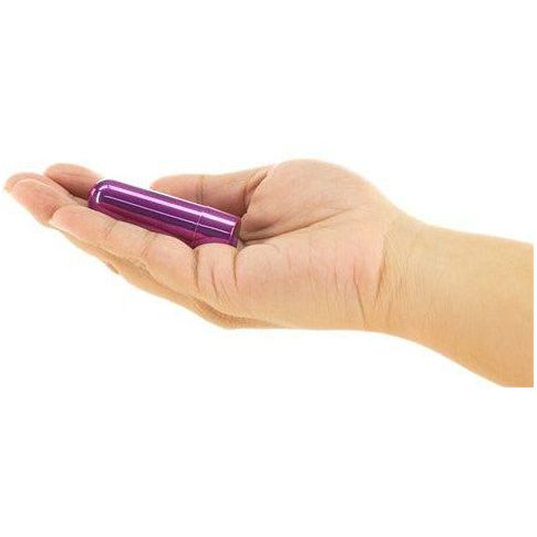 BMS Enterprises Power Bullet Rechargeable Purple Mini Vibrator - Model PB-001 - For Intense Pleasure - Waterproof - USB Rechargeable