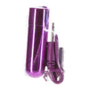 BMS Enterprises Power Bullet Rechargeable Purple Mini Vibrator - Model PB-001 - For Intense Pleasure - Waterproof - USB Rechargeable