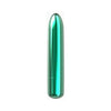 BMS Enterprise Power Bullet 4-10 Function Teal Green Pointed Bullet Vibrator for Targeted Pleasure - Adult Naughty Store