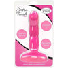 BMS Enterprises Extra Touch Finger Dong Pink - Model XTFD-001 - Universal Fit, Super Soft Silicone, Stimulating Texture, Flexible - Pleasure Enhancer for All Genders - Adult Naughty Store