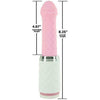 BMS Enterprises Pillow Talk Feisty Luxurious Thrusting & Vibrating Massager - Model PT-FM-001 - Pink - Adult Naughty Store