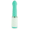 BMS Enterprises Pillow Talk Feisty Luxurious Thrusting & Vibrating Massager Teal - The Ultimate Pleasure Experience for Her - Adult Naughty Store