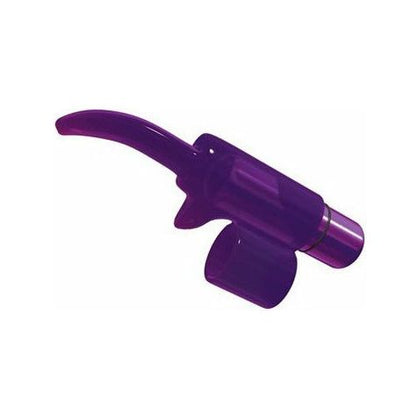 Introducing the Tingling Tongue W-power Bullet - Purple: The Ultimate Pleasure Experience! - Adult Naughty Store