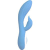 Wonderlust Harmony Blue Rabbit Vibrator - The Ultimate Dual Stimulation Experience for Her