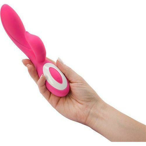 Wonderlust Harmony Pink Rabbit Vibrator - The Ultimate Dual Stimulation Experience for Women