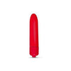 Blush Novelties Pop Vibe Cherry Red - 7 Function Waterproof Mini Vibrator for Women - Compact Pleasure on the Go