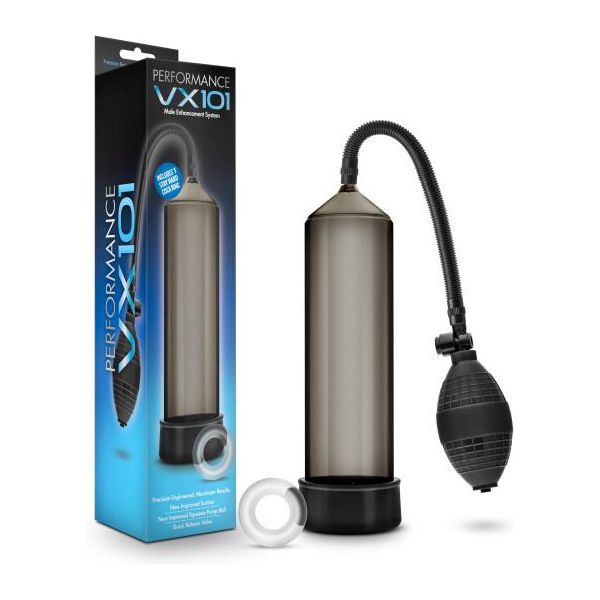 Performance VX101 Male Enhancement Penis Pump - Ultimate Pleasure for Men - Black