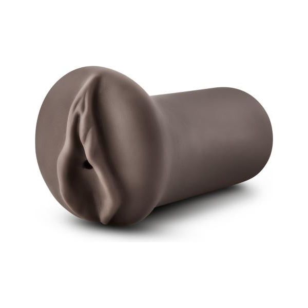 Hot Chocolate Naughty Nicole's Kitty Stroker - The Ultimate Chocolate Brown Vagina Stroker for Intense Pleasure (Model NC-550)