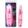 Blush Novelties B Yours Vibe #1 - Pink Realistic Vibrating Dildo for Beginners - 9 Inch Pleasure Toy - Adult Naughty Store