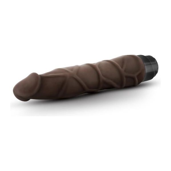 Dr. Skin Cock Vibe 1: The Ultimate Chocolate Brown Realistic Dildo for Sensational Pleasure