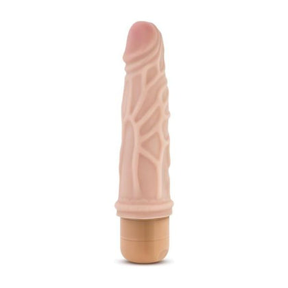 Dr Skin Cock Vibe 3 Realistic Dildo - Beige: The Perfect Pleasure Companion for Intimate Moments - Adult Naughty Store