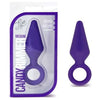 Silicone Candy Rimmer Medium Butt Plug - Model CR-500 - Unisex Anal Pleasure Toy - Purple - Adult Naughty Store