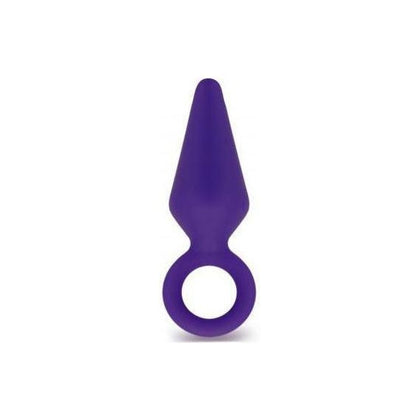 Silicone Candy Rimmer Medium Butt Plug - Model CR-500 - Unisex Anal Pleasure Toy - Purple - Adult Naughty Store