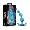 Blush Novelties Anal Adventures Matrix Gamma Plug Neptune Teal - Versatile Pleasure for All Genders in the Depths of Neptune - Adult Naughty Store