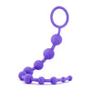 Luxe Silicone 10 Beads Purple - Premium Anal Training Toy for Intense Pleasure
