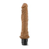 Dr. Skin Cock Vibe 8 9.75 inches Vibrating Dildo - The Ultimate Pleasure Companion for Intense Stimulation and Satisfaction - Mocha Tan - Adult Naughty Store