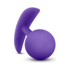 Blush Novelties Luxe Collection Wearable Vibra Plug - Model LVPP-001 - Unisex Anal Pleasure - Purple - Adult Naughty Store