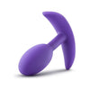 Blush Novelties Luxe Wearable Vibra Slim Plug Small Purple - Unleash Sensual Pleasure