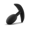 Blush Novelties Luxe Wearable Vibra Slim Plug Small Black - Model LWS-01 - Unisex Anal Pleasure Toy