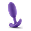 Blush Novelties Luxe Wearable Vibra Slim Plug Medium Purple - Unleash Sensual Pleasure with Model Number LN-WSM-001