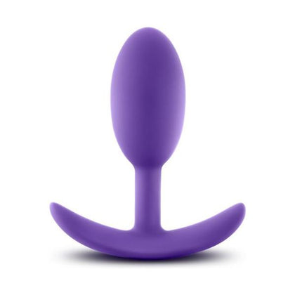 Blush Novelties Luxe Wearable Vibra Slim Plug Medium Purple - Unleash Sensual Pleasure with Model Number LN-WSM-001