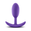 Blush Novelties Luxe Wearable Vibra Slim Plug Medium Purple - Unleash Sensual Pleasure with Model Number LN-WSM-001 - Adult Naughty Store